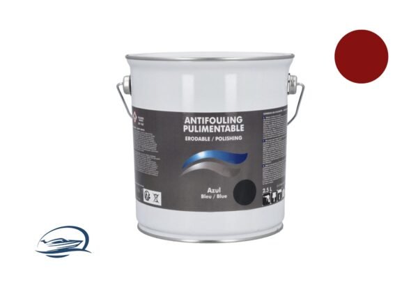 Antifouling Pulimentable 2.5L Rojo Imnasa