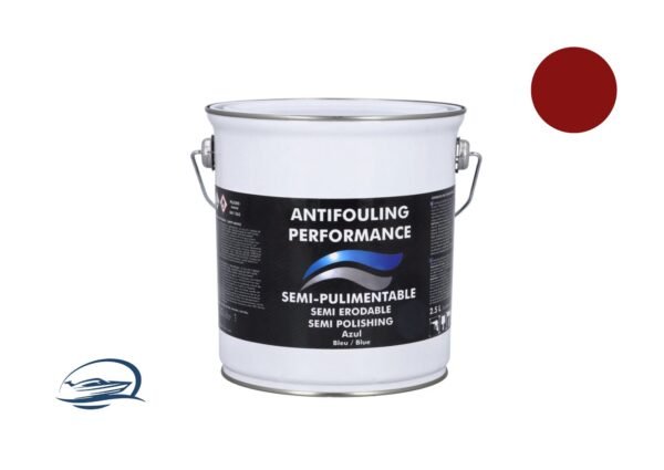 Antifouling Semipulimentable Performance 2.5L Rojo Imnasa