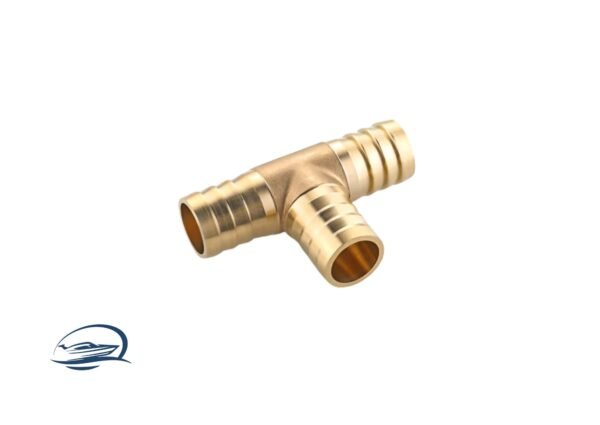 Racor T Latón 6mm 1/4"