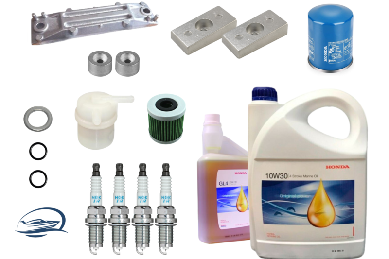 Kit Mantenimiento Honda BF100-Aceite Honda